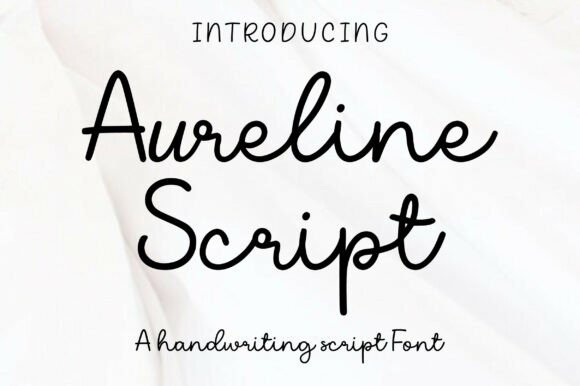 Aureline Script: A Clean Handwritten Font for Modern Branding and Digital Campaigns