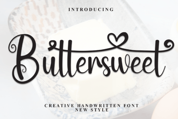 Buttersweet Font: A Warm & Playful Script for Wedding Invitations and Branding