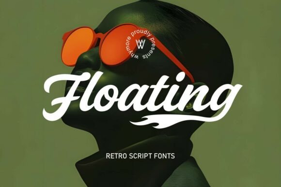 Floating Script: A Bold, Timeless Font for Creative Design