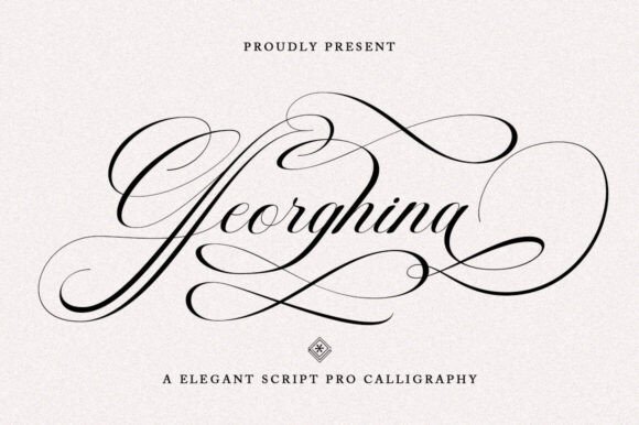 Georghina Script Pro: A Handwritten Font That Elevates Small Business Branding