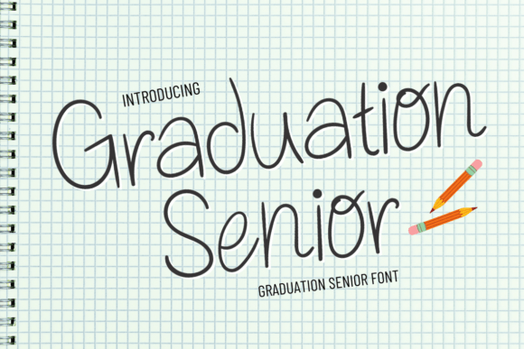 Graduation Senior: A Handwritten Script for Makers