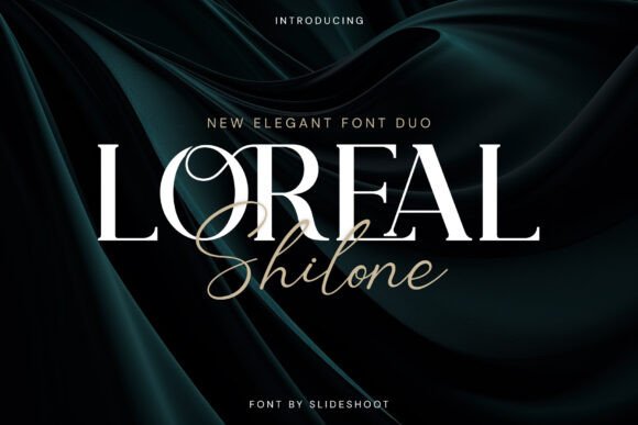 Loreal Shilone: A Classy Duo Font for Brands