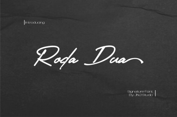Roda Dua: A Stylish Script Handwritten Font for Modern Marketing Design