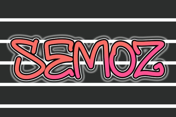 Semoz: The Bold Graffiti Font for Modern Brands