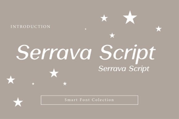 Serrava Script: A Modern Sans Serif Font for Editorial Design