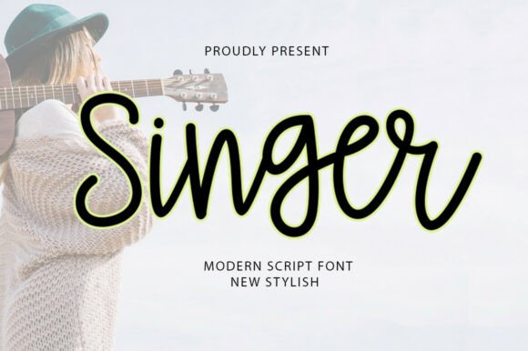 Singer Script Font: Elevating Web Design with Stylish Handwritten Elegance