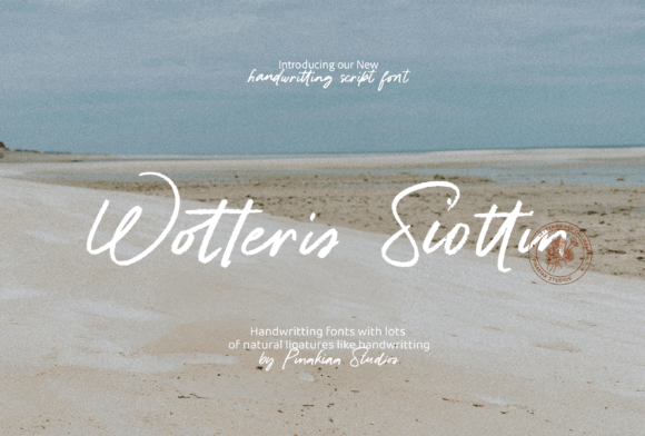 Wotteris Siottin: A Beautiful Handwriting Font for Makers